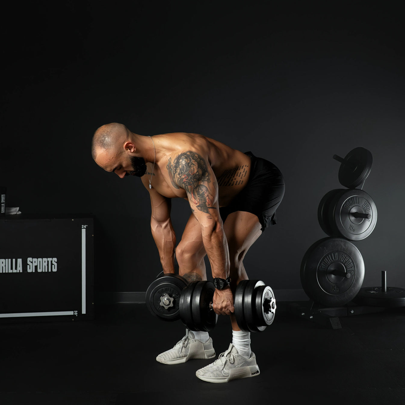 Dumbellset 30 kg Kunststof
