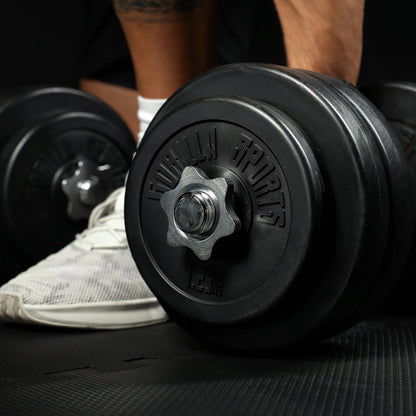 Dumbellset 30 kg Kunststof
