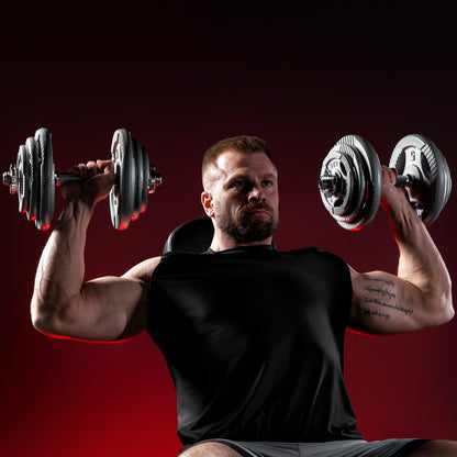 Pince EZ-Curlset 70 kg en fonte - 30 mm