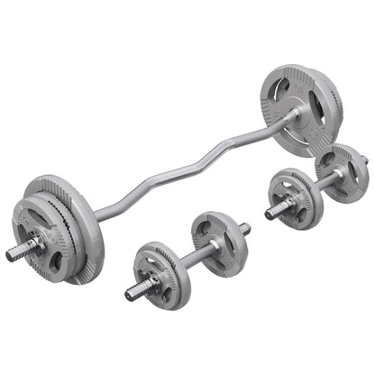 Pince EZ-Curlset 70 kg en fonte - 30 mm