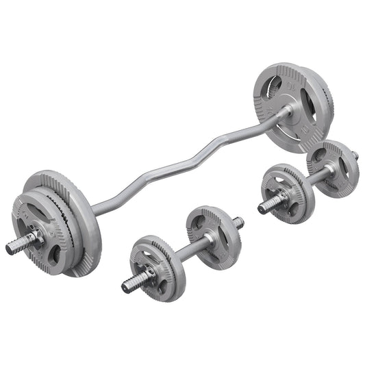 Pince EZ-Curlset 70 kg en fonte - 30 mm