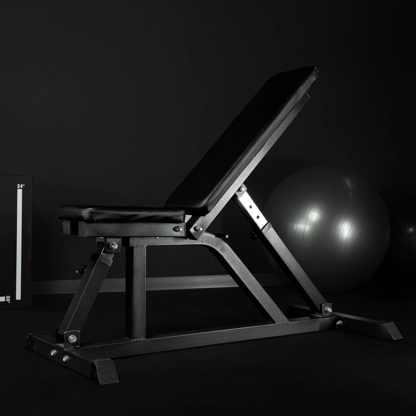 Banc de fitness multifonctionnel noir