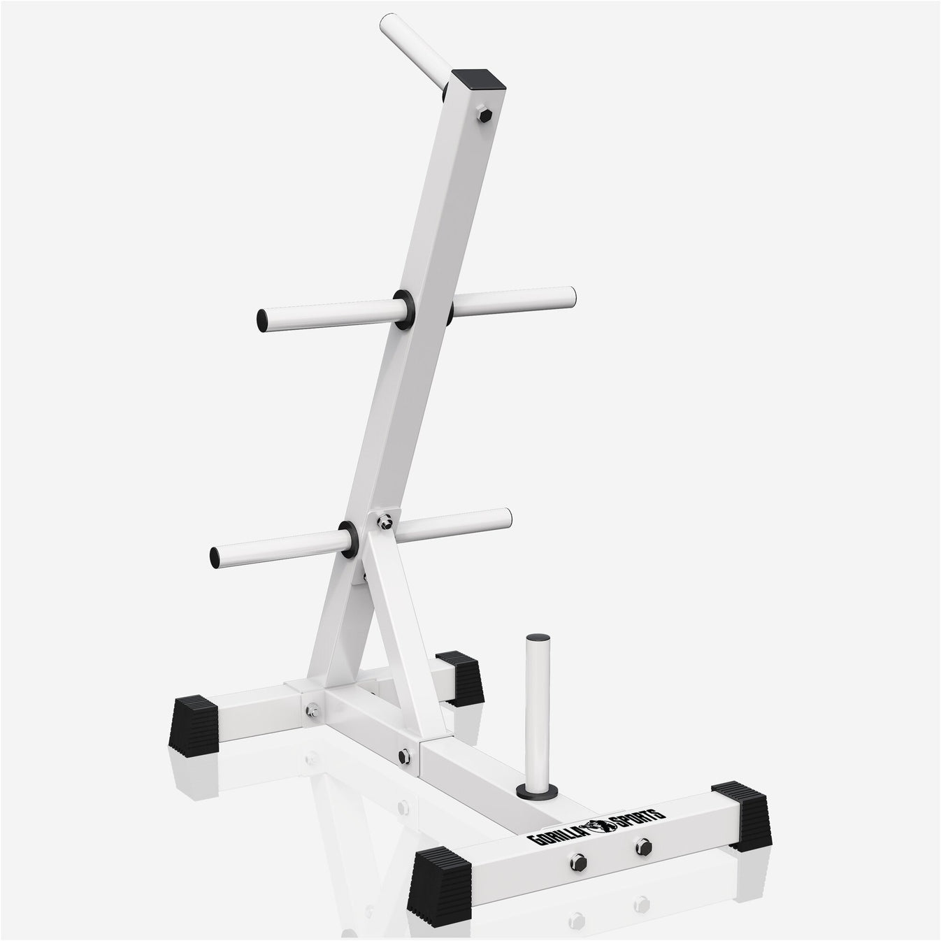 Schijvenstandaard Schuin Wit - 30 mm