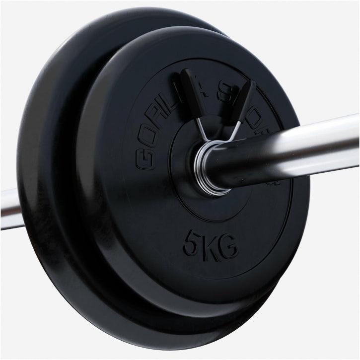 Value pack 30 kg (2 x 10 kg and 2 x 5 kg) Rubber weight plates