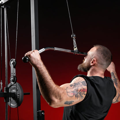 Lattice pull-up bar 120 cm (anti-slip ends)