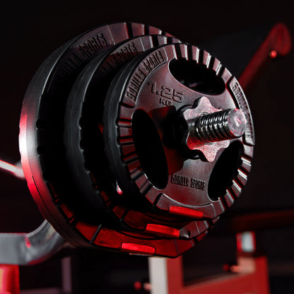 Ensemble de pinces EZ Curl 25 kg