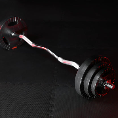 Ensemble de pinces EZ Curl 25 kg