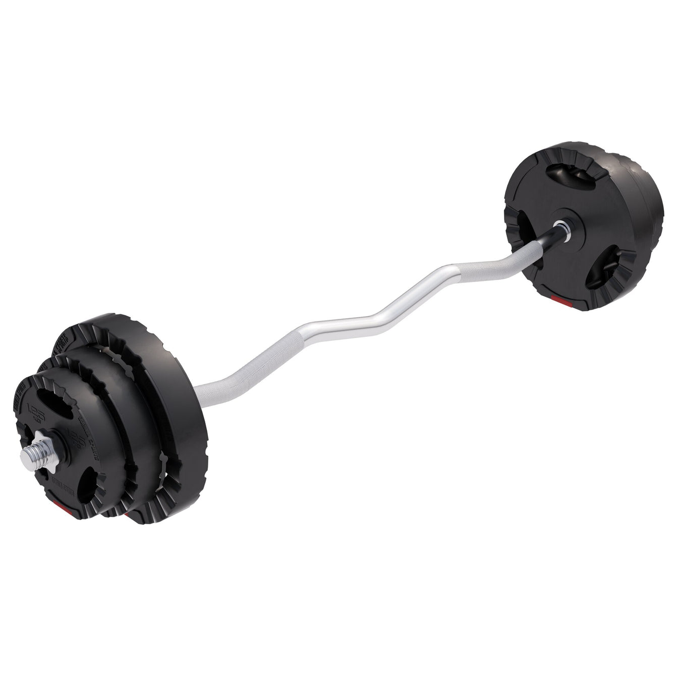 Ensemble de pinces EZ Curl 25 kg