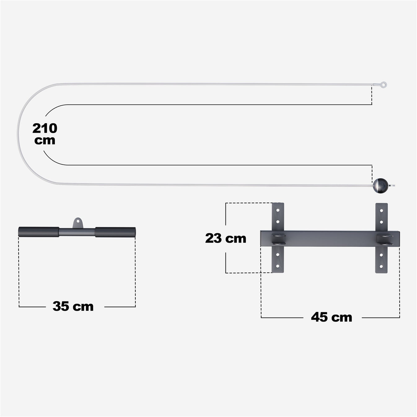 Lat Pulley (dakmontage)