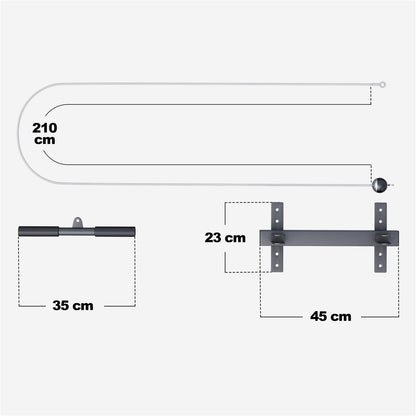 Lat Pulley (dakmontage)
