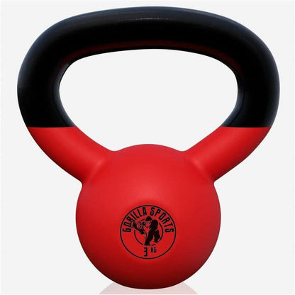 Kettlebell 3 kg Rubber Coating