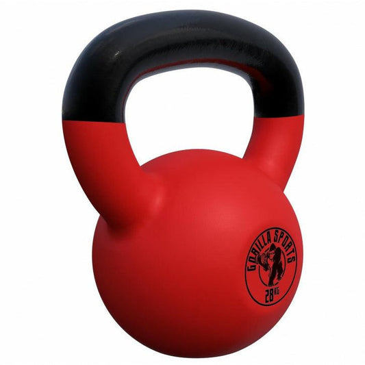 Gorilla Sports Gorilla Sports Kettlebell 28 kg Rubber Coating