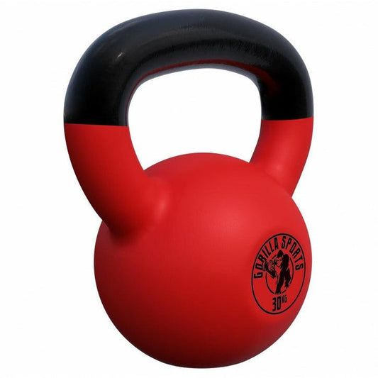 Gorilla Sports Gorilla Sports Kettlebell 30 kg Rubber Coating