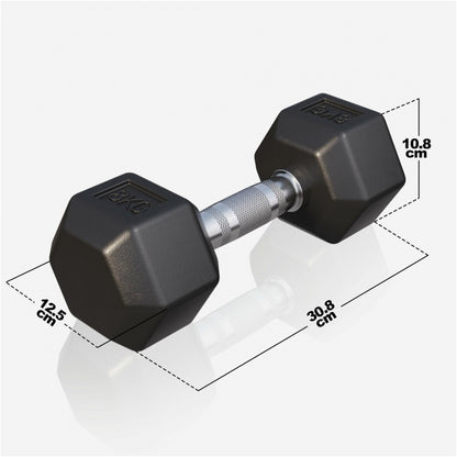 Dumbells hexagon 6 en 8 kg