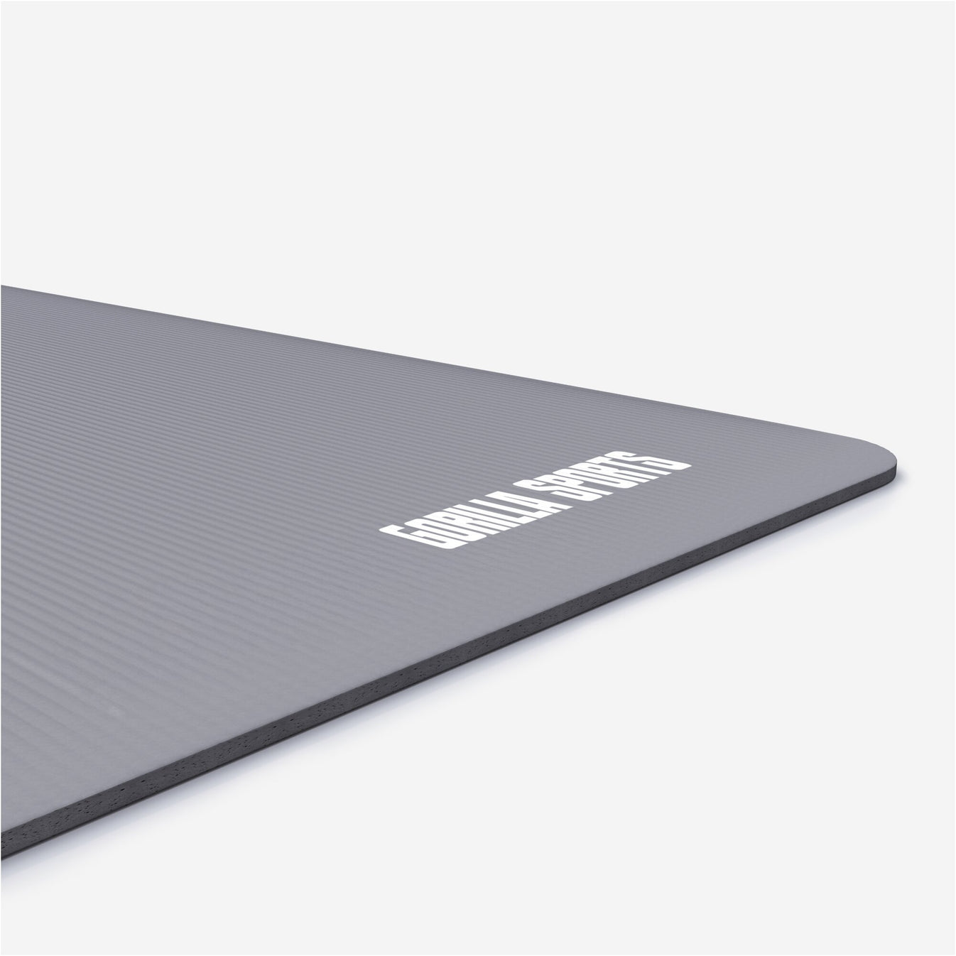 Deluxe Yoga Mat 190 x 100 x 1.5 cm Gray