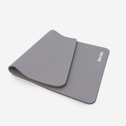 Deluxe Yoga Mat 190 x 100 x 1.5 cm Gray