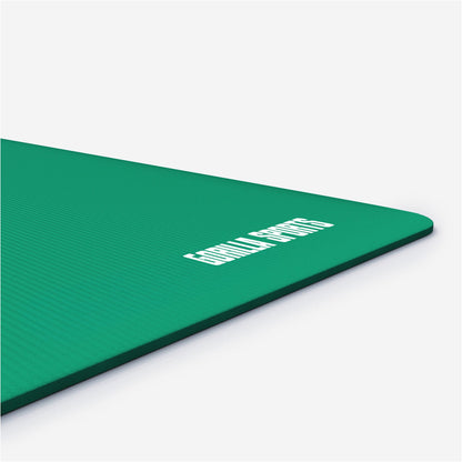 Tapis de yoga Deluxe 190 x 100 x 1,5 cm Vert