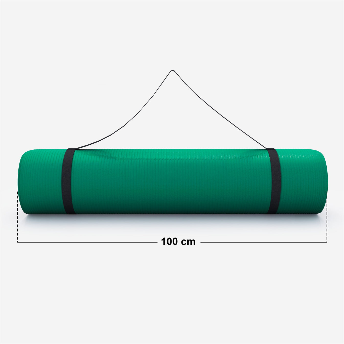 Tapis de yoga Deluxe 190 x 100 x 1,5 cm Vert