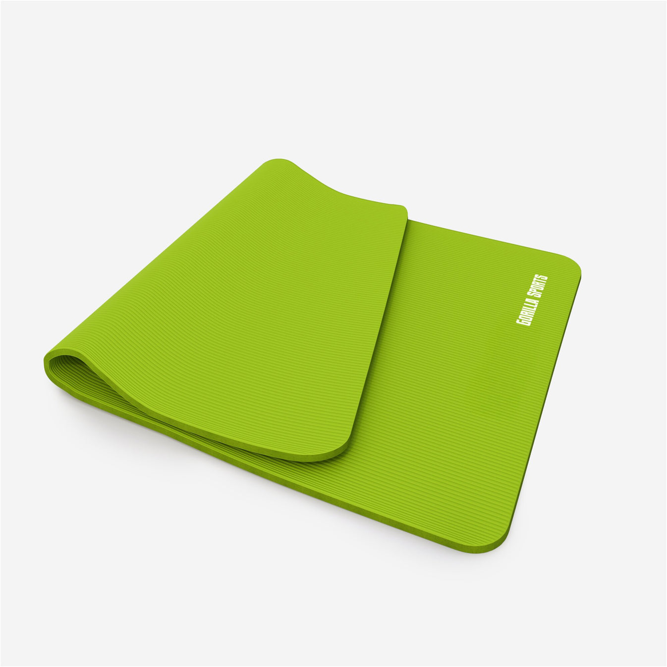 Tapis de yoga Deluxe 190 x 100 x 1,5 cm Vert citron