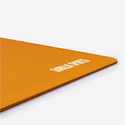 Tapis de yoga de luxe 190 x 100 x 1,5 cm Orange