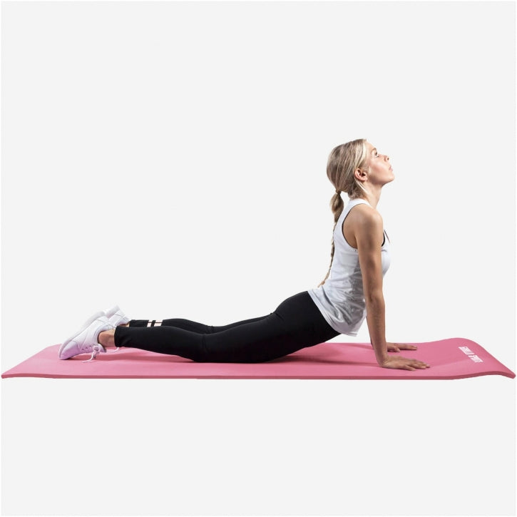 Yogamat Deluxe 190 x 100 x 1,5 cm Roze