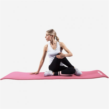 Yogamat Deluxe 190 x 100 x 1,5 cm Roze