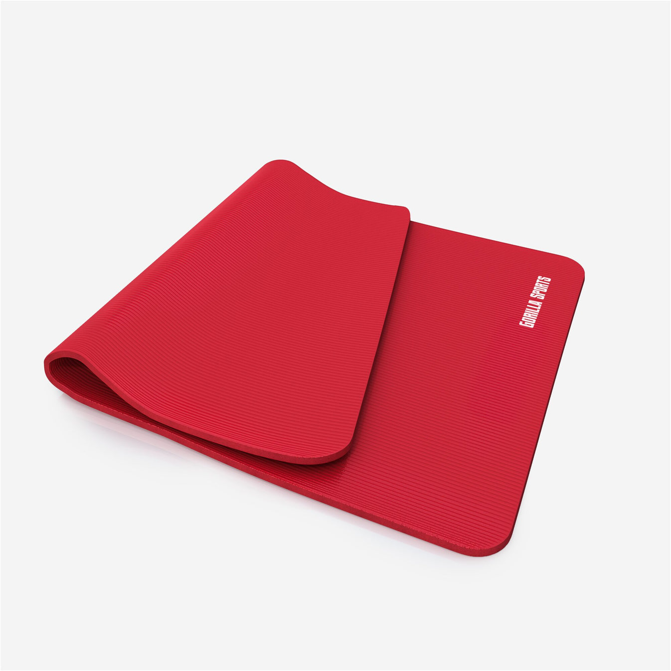 Tapis de yoga Deluxe 190 x 100 x 1,5 cm Rouge