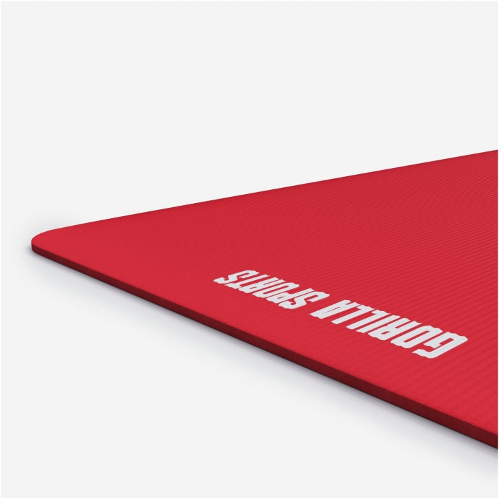 Yogamat Deluxe 190 x 100 x 1,5 cm Rood