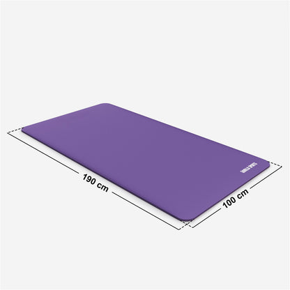 Tapis de yoga Deluxe 190 x 100 x 1,5 cm Violet