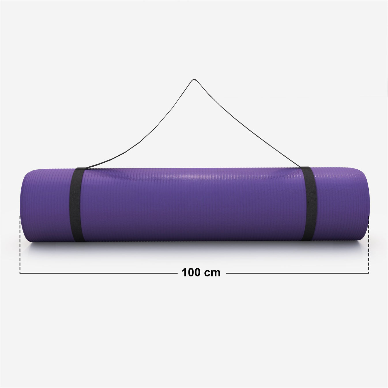 Tapis de yoga Deluxe 190 x 100 x 1,5 cm Violet