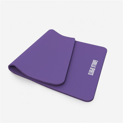 Yogamat Deluxe 190 x 100 x 1,5 cm Paars