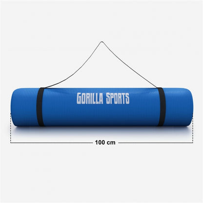 Yogamat Deluxe 190 x 100 x 1,5 cm Royal Blue