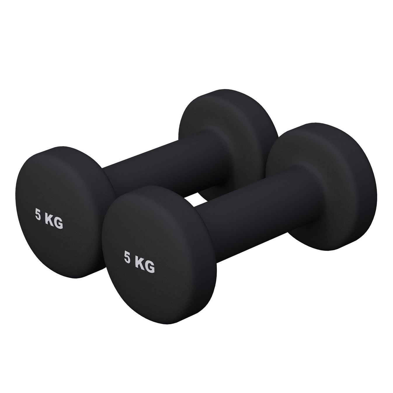 Vinyl Dumbbell Set 10 kg (2 x 5 kg)