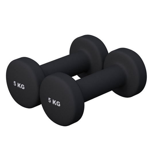 Vinyl Halterset 10 kg (2 x 5 kg)