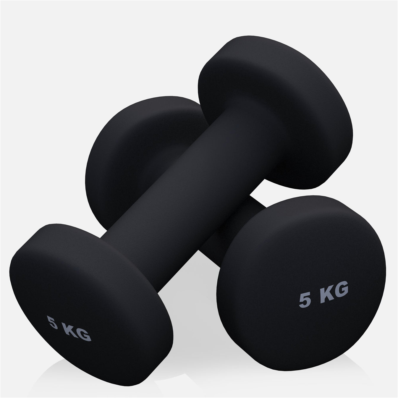 Vinyl Dumbbell Set 10 kg (2 x 5 kg)