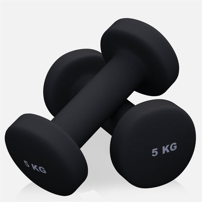 Vinyl Dumbbell Set 10 kg (2 x 5 kg)