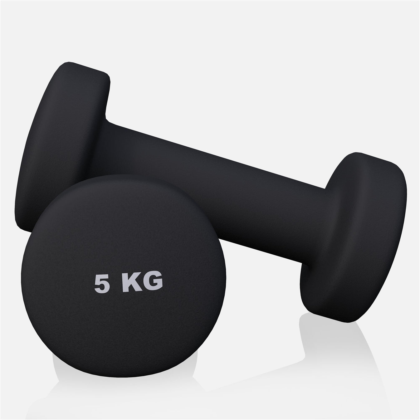 Vinyl Dumbbell Set 10 kg (2 x 5 kg)