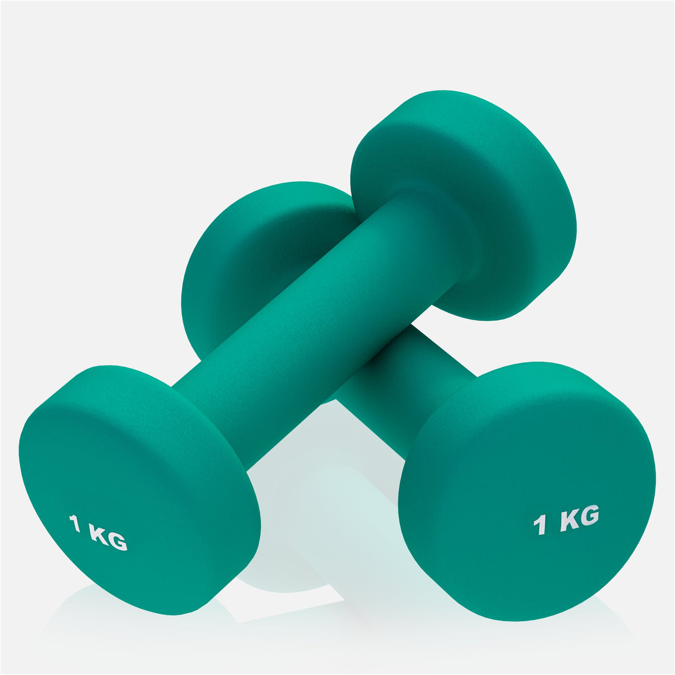 Ensemble d'haltères en vinyle 2 kg (2 x 1 kg)