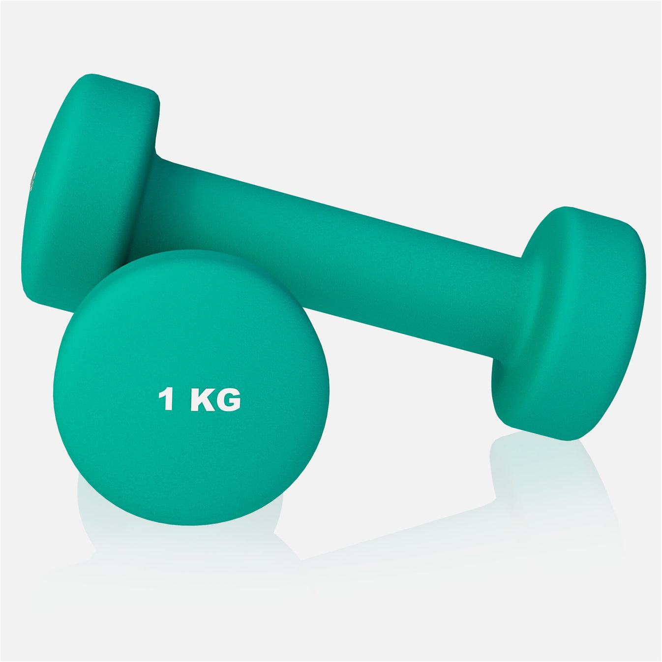 Ensemble d'haltères en vinyle 2 kg (2 x 1 kg)