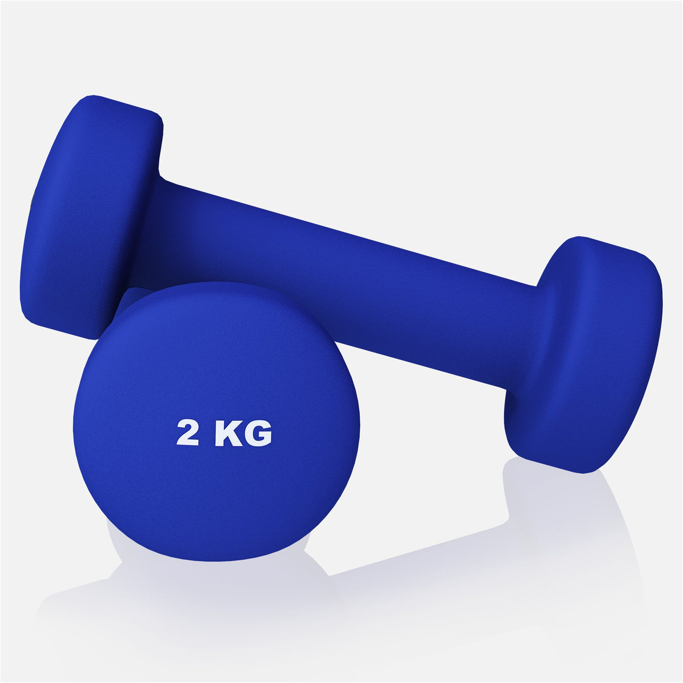 Ensemble d'haltères en vinyle 4 kg (2 x 2 kg)