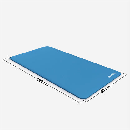 Tapis de yoga Deluxe 190 x 60 x 1,5 cm Bleu