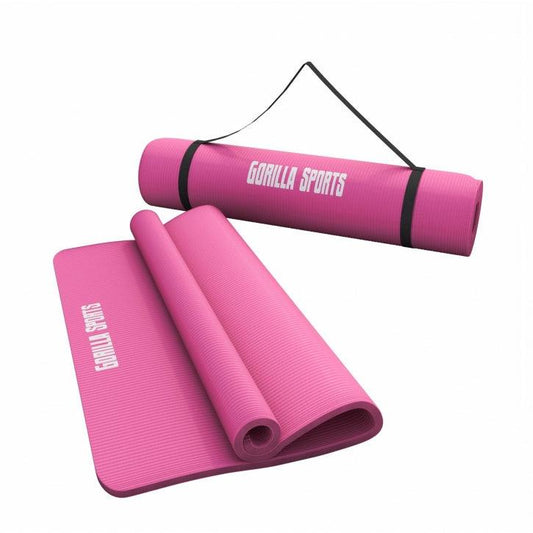 Yogamat Deluxe 190 x 60 x 1,5 cm Fuchsia