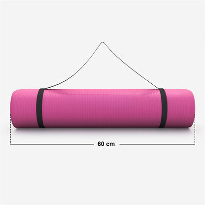 Tapis de yoga Deluxe 190 x 60 x 1,5 cm Fuchsia