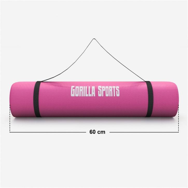 Yogamat Deluxe 190 x 60 x 1,5 cm Fuchsia