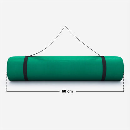 Tapis de yoga Deluxe 190 x 60 x 1,5 cm Vert