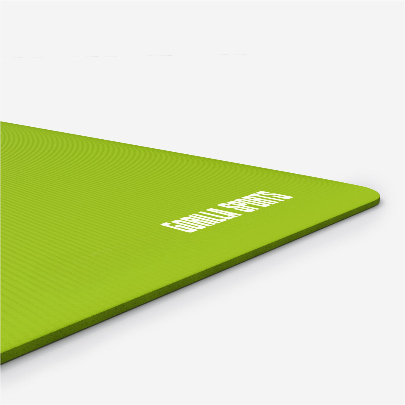 Tapis de yoga Deluxe 190 x 60 x 1,5 cm Vert citron