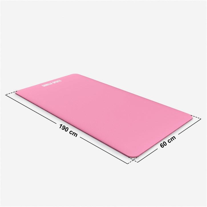 Yogamat Deluxe 190 x 60 x 1,5 cm Roze