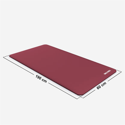 Tapis de yoga Deluxe 190 x 60 x 1,5 cm Rubis