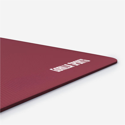 Tapis de yoga Deluxe 190 x 60 x 1,5 cm Rubis