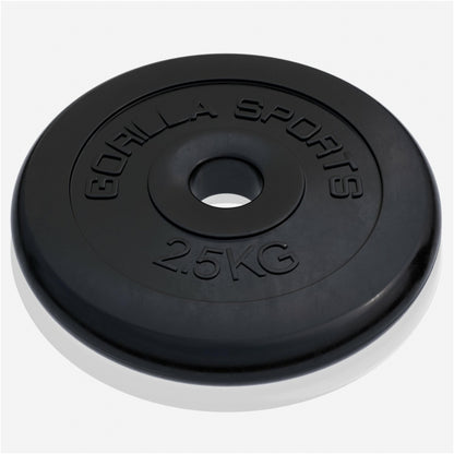 Halterschijf 2,5 kg Rubber